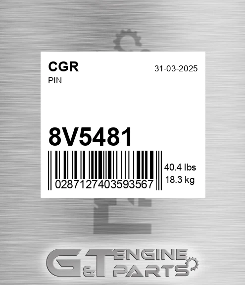 8V5481 Pin