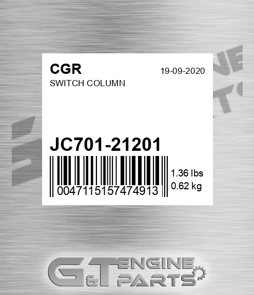 JC701-21201 Switch Column