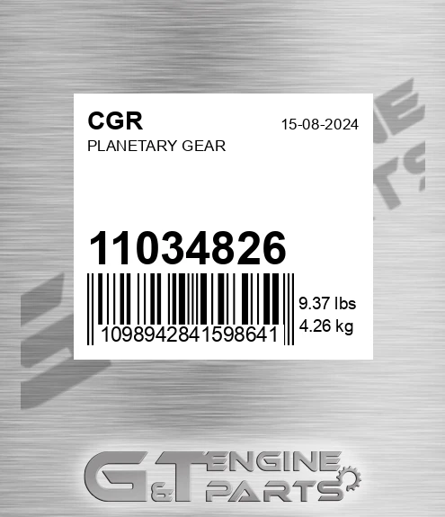 11034826 Planetary Gear