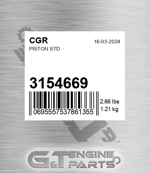 3154669 Piston Std