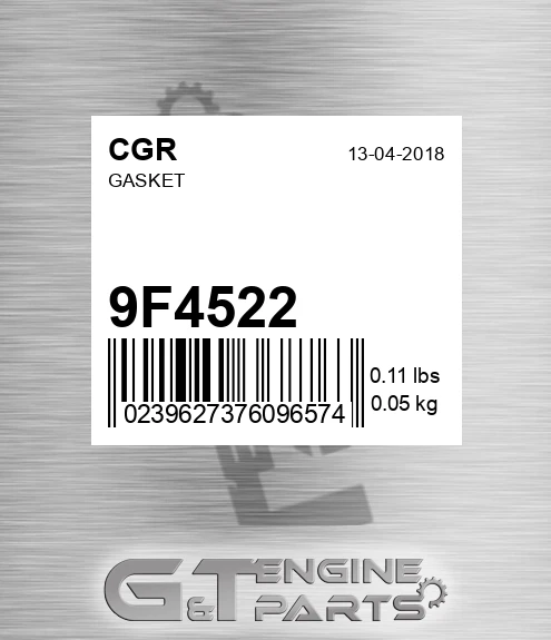 9F4522 Gasket