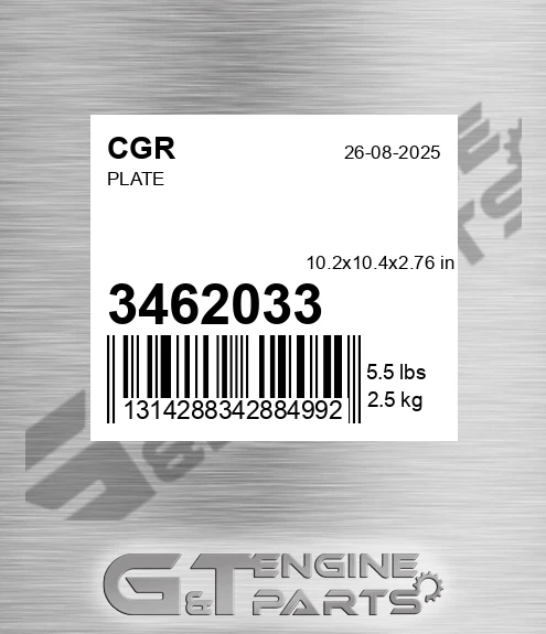 3462033 CGR Plate