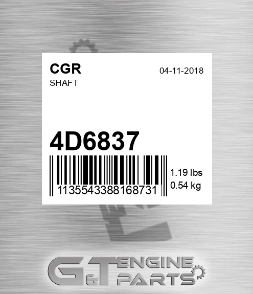 4D6837 Shaft