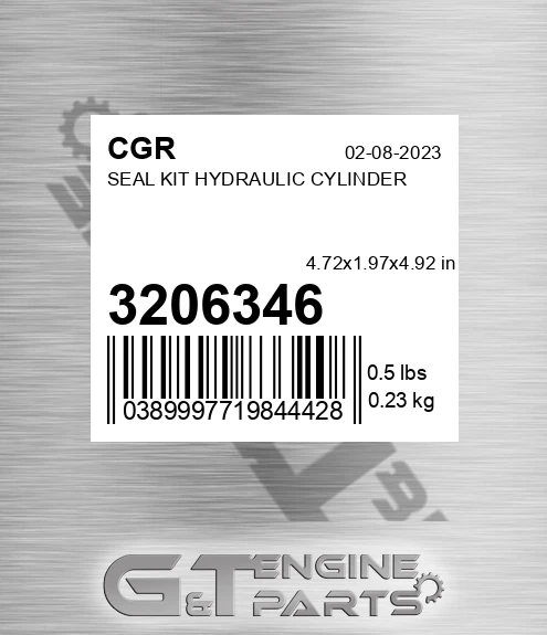 3206346 CGR Seal Kit Hydraulic Cylinder