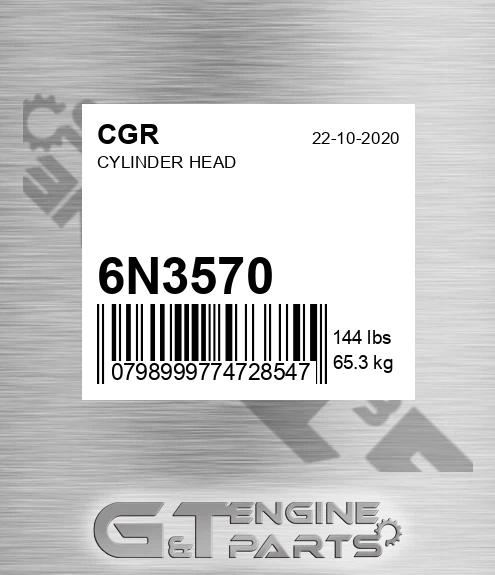 6N3570 Cylinder Head for CGR