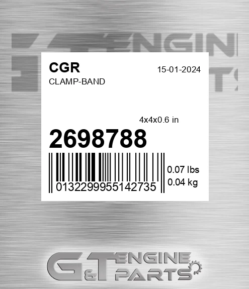 2698788 Clamp-band