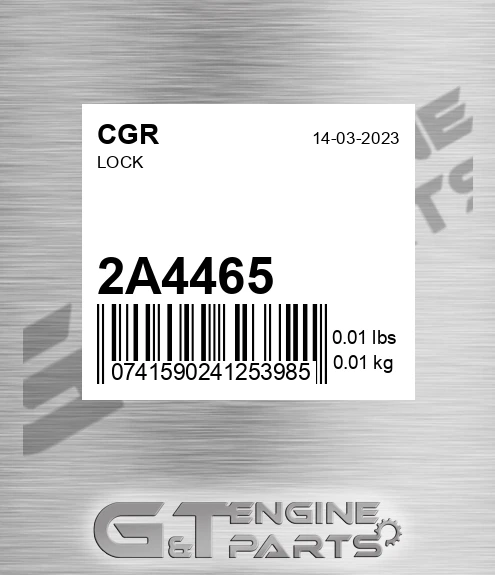 2A4465 Lock