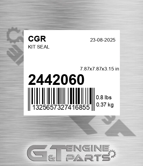 2442060 Kit Seal for CGR
