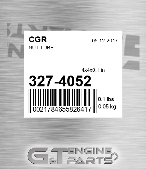 327-4052 Nut Tube for CGR
