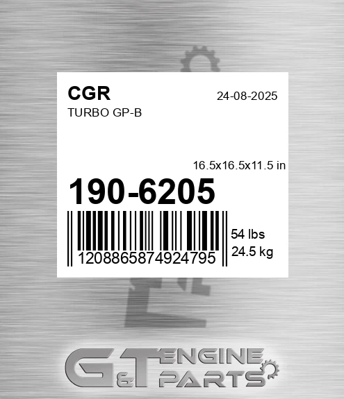 190-6205 Turbo Gp-b