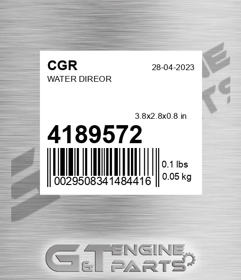 4189572 CGR Water Direor