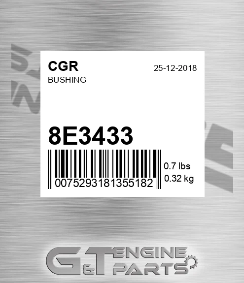 8E3433 Bushing