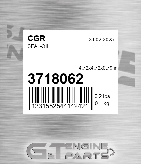 3718062 CGR Seal-oil