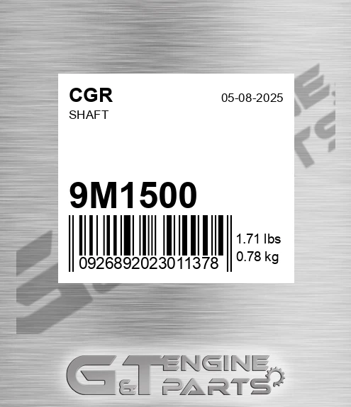 9M1500 Shaft