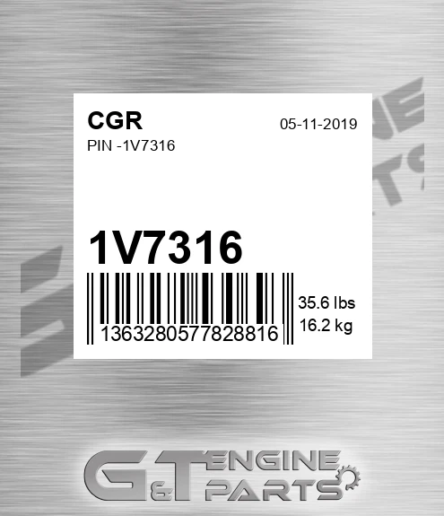 1V7316 CGR Pin -