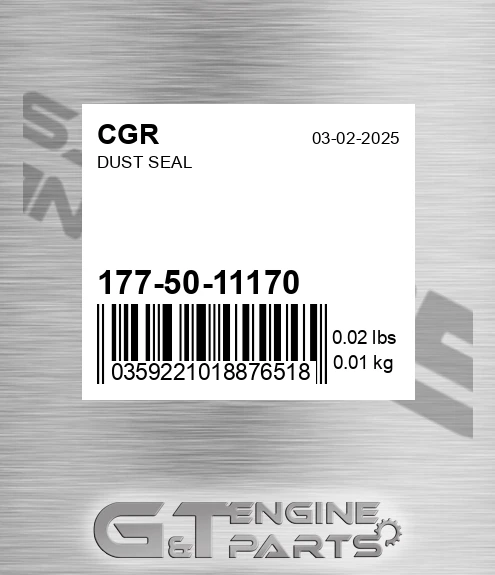 177-50-11170 Dust Seal