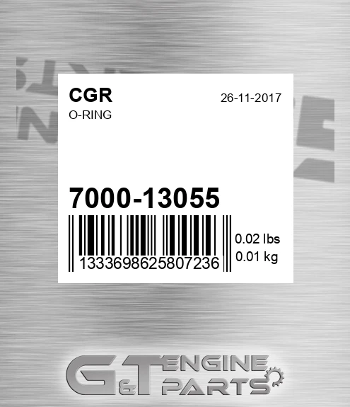 7000-13055 CGR O-ring