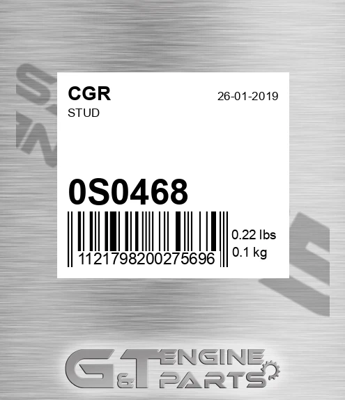 0S0468 CGR Stud