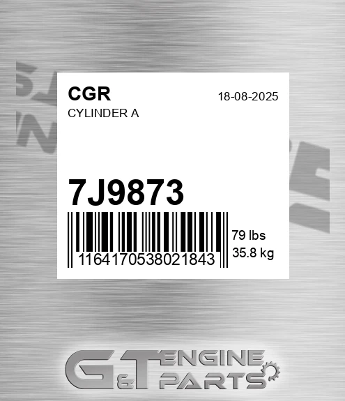 7J9873 Cylinder A