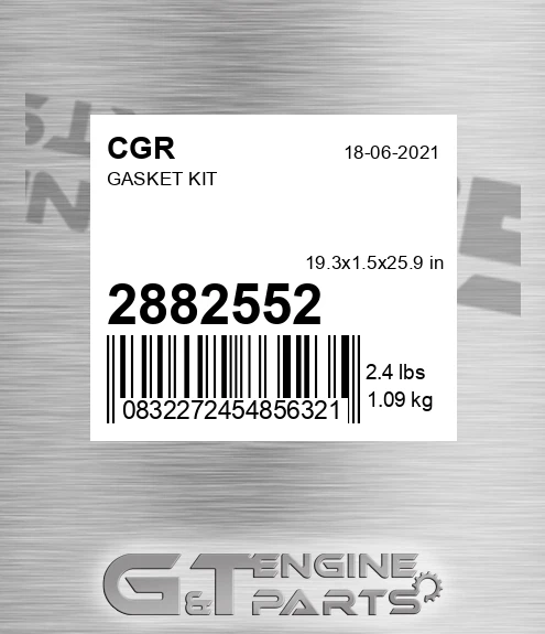 2882552 Gasket Kit