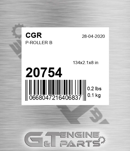 20754 P-roller B
