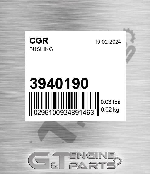 3940190 Bushing