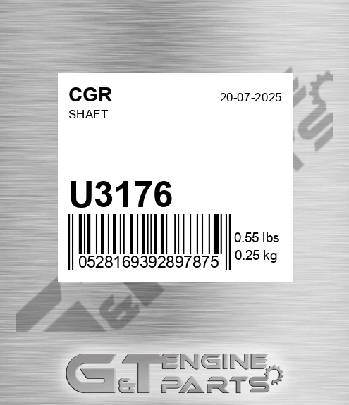 U3176 Shaft
