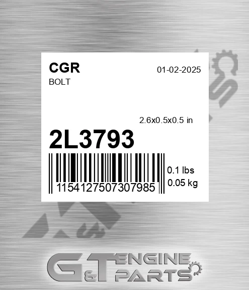 2L3793 Bolt