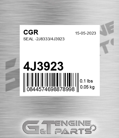 4J3923 CGR Seal -2j8333/