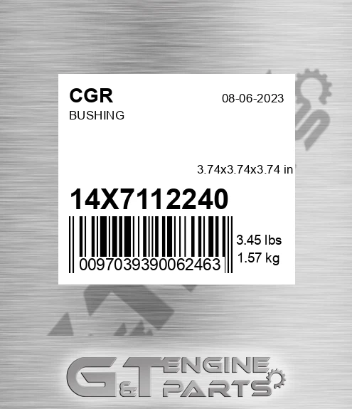 14X7112240 Bushing