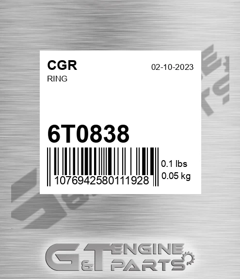 6T0838 CGR Ring