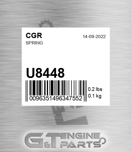U8448 Spring