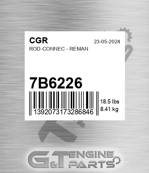 7B6226 CGR Rod-connec - Reman