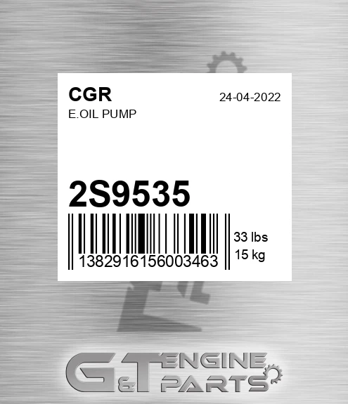 2S9535 E.oil Pump