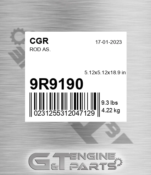 9R9190 Rod As.