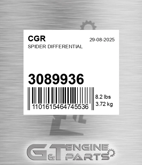 3089936 Spider Differential