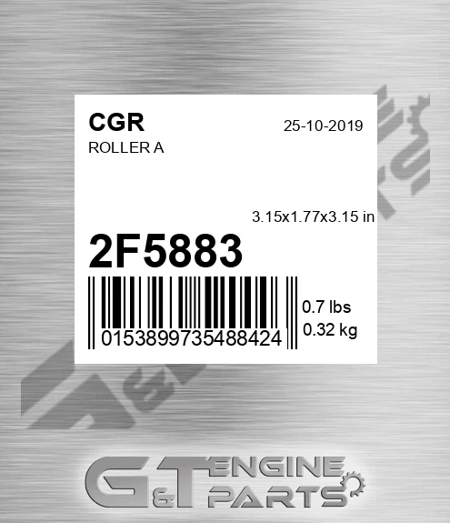 2F5883 CGR Roller A