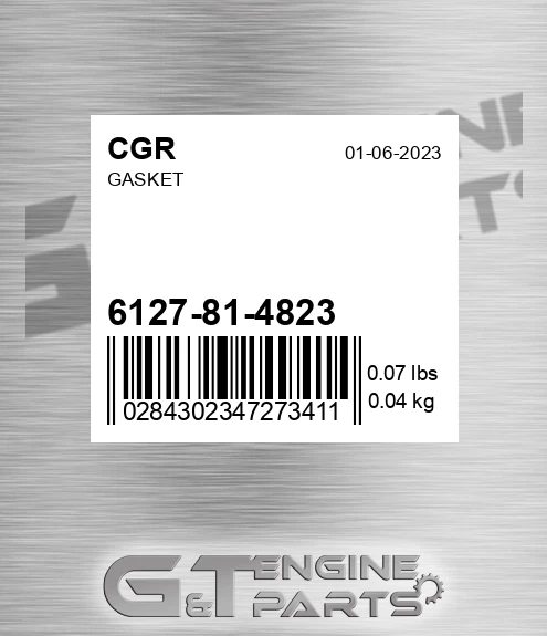 6127-81-4823 Gasket