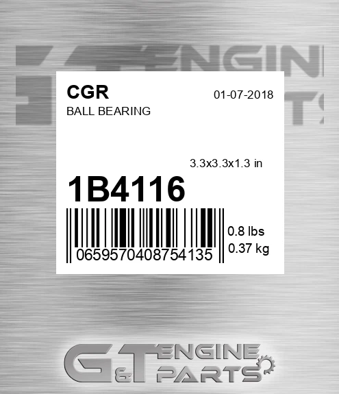 1B4116 CGR Ball Bearing