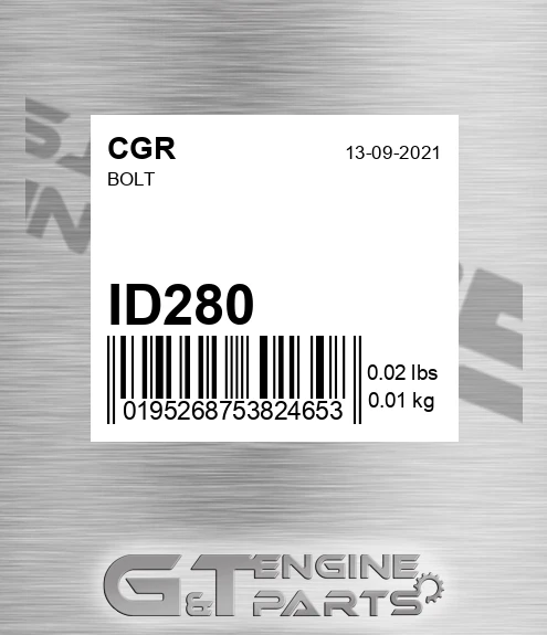 ID280 Bolt