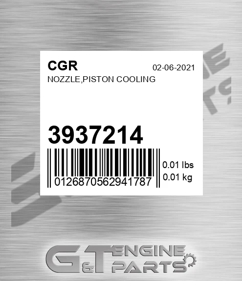 3937214 Nozzle,piston Cooling