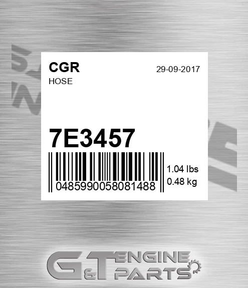 7E3457 Hose