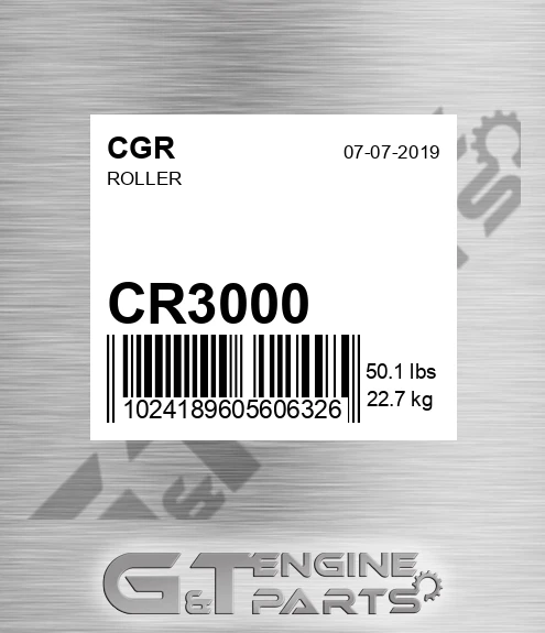 CR3000 CGR Roller
