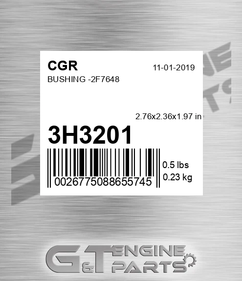 3H3201 CGR Bushing -2f7648