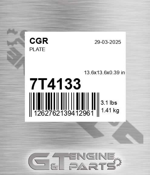 7T4133 Plate
