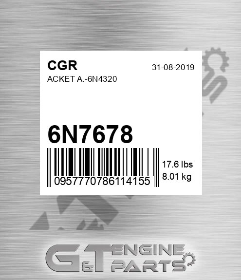 6N7678 CGR Acket A.-6n4320