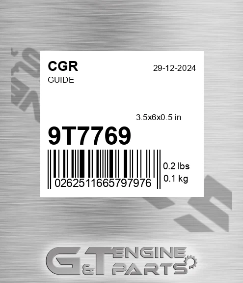 9T7769 Guide