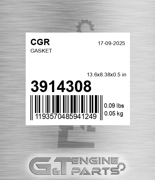 3914308 Gasket