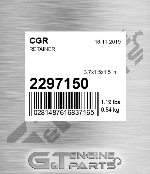 2297150 CGR Retainer