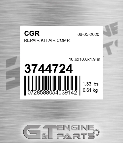 3744724 Repair Kit Air Comp.